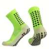 Шкарпетки з антиковзаючим силікагелем зелені